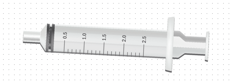 Seringas Hipodérmicas Estéreis de Uso Único