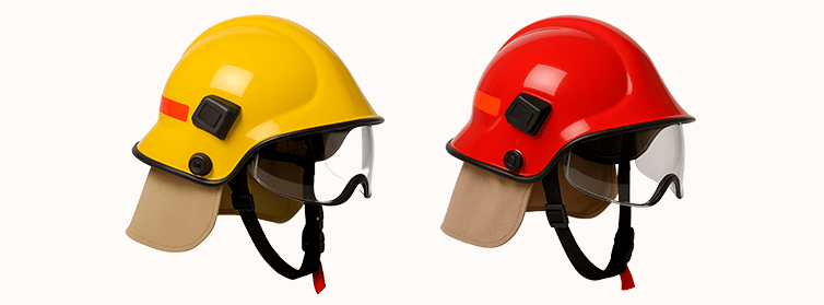 Capacete para Combate a Incêndio Estrutural e Florestal